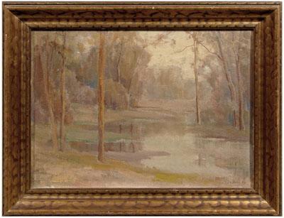 John Sylvan Brown painting Tryon  90d96