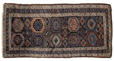Caucasian rug, ten central panels