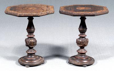 Pair Italian Baroque style tables  911e3