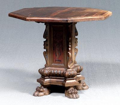 Italian Renaissance style table,