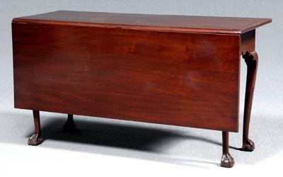 Chippendale drop leaf table mahogany  9121f