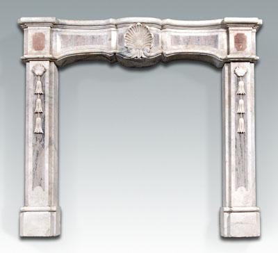 Marble fire surround Chippendale 91250