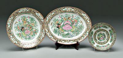 Three pieces Chinese export porcelain  91260