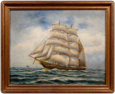 Edward Pritchard maritime painting  9127e