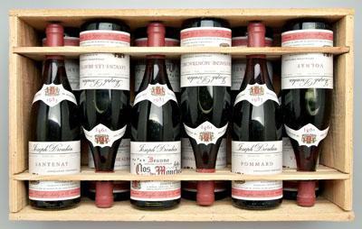 Custom mixed crate red Burgundy