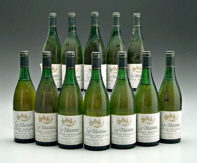 12 bottles 1982 French white wine,