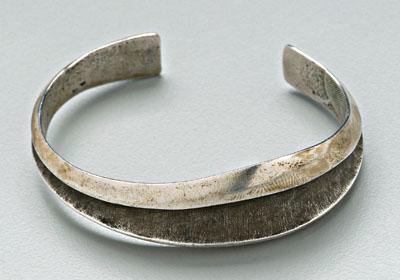 Charles Loloma silver bracelet,