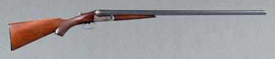 Fox 12 gauge side-by-side shotgun, by