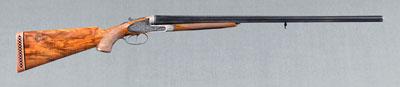 Belgian 16 gauge shotgun, highly figured