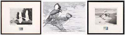 Three Federal duck stamp prints, 1966-68: