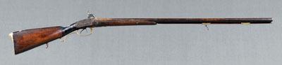 C. L. Schindler percussion shotgun,