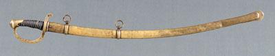 Rare Confederate sword blade marked 913d1