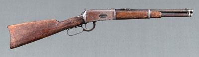Winchester trapper carbine, lever action,