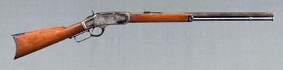 Winchester Mdl 1873 rifle 22 91413