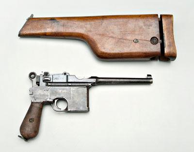 Mauser broom handle pistol 7 63 9141c