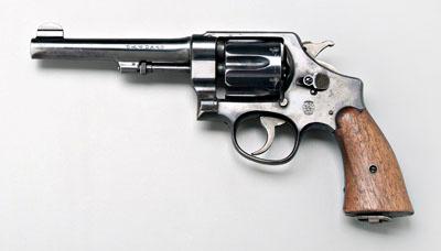 Smith & Wesson .45 caliber revolver,