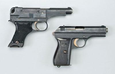 Two semi-automatic pistols: CZ