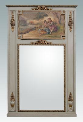 Louis XVI style trumeau painted 91093