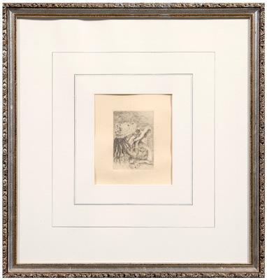 Pierre-Auguste Renoir etching (French,