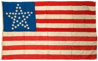 36 star American flag, "Great Star"