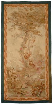 Aubusson tapestry exotic birds 9119e