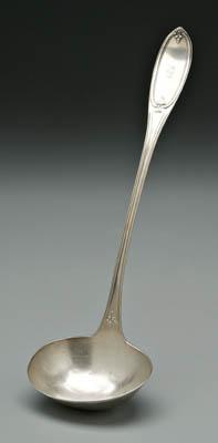 Kentucky coin ladle, round bowl, oval