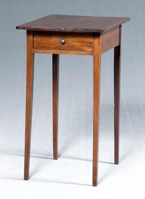 Federal mahogany one drawer stand  915fa