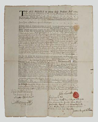 Three Colonial American documents: partly