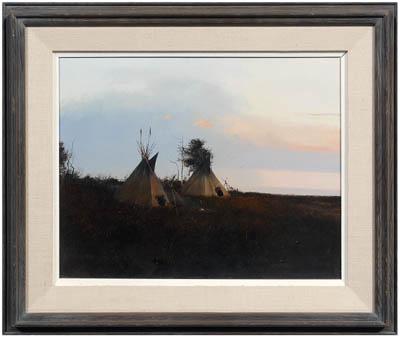 Michael Coleman western painting (Provo,