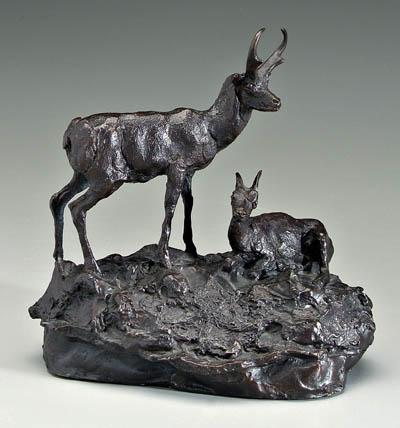 Bronze after Charles M. Russell,