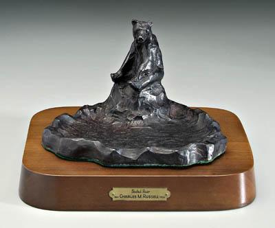 Bronze after Charles M. Russell, "Big