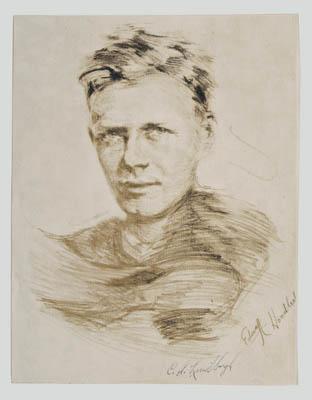 Charles Lindbergh signed portrait  9168f