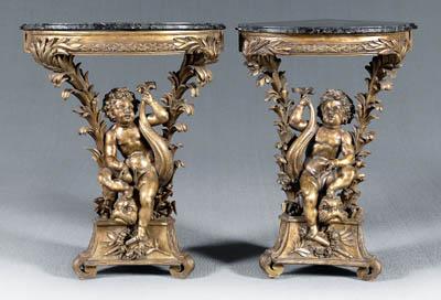 Two Italian baroque style tables  91744