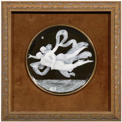 Schenck pate-sur-pate plate, Psyche