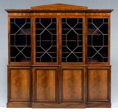 Very fine Regency breakfront bookcase  91795