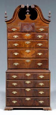 Chippendale style chest on chest  917a3