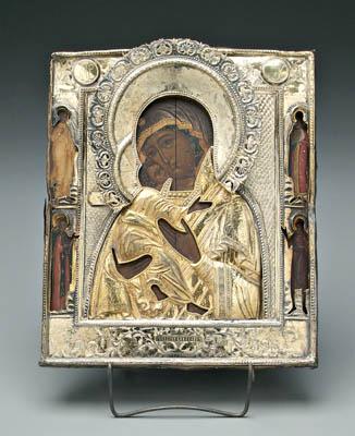 19th century Russian icon with 917fb