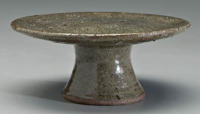 B B Craig stoneware cake stand  91498