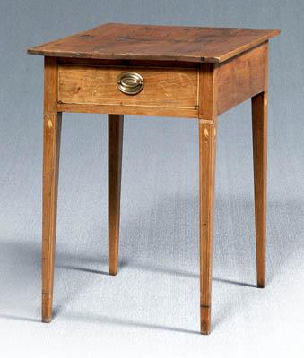 Highly inlaid North Carolina table,