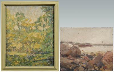Two William Waldo Dodge paintings