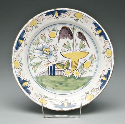 Delft shallow bowl, central medallion