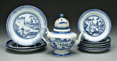 Chinese export Canton porcelain,