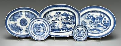 Five pieces Chinese export three 915c2
