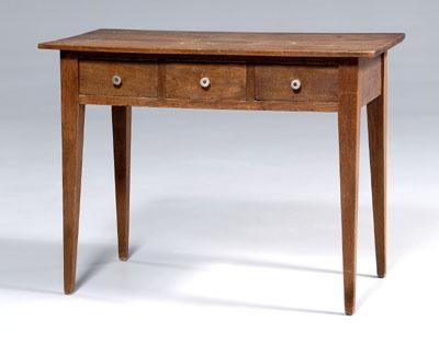 Southern Federal walnut writing table,