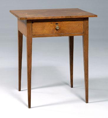 Tennessee Federal one-drawer table,