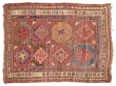 Caucasian rug eight central panels 919d9
