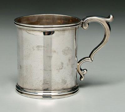 Charleston coin silver mug round 91a05