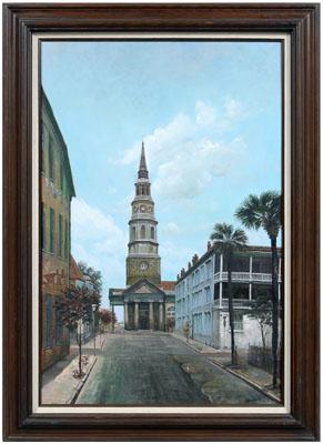 Charleston South Carolina painting  91a0b