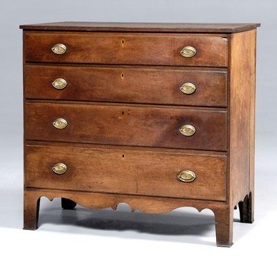 Southern Federal walnut chest,