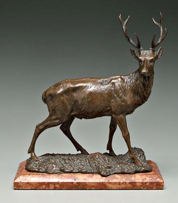 Carl Kauba patinated bronze American Austrian  91a70